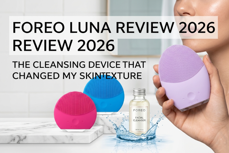 Foreo LUNA Review 2026 - The Cleansing Device That Changed My Skin Texture