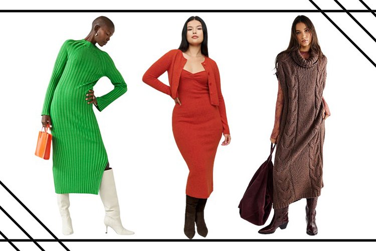 8 Sweater Dresses You Can Wear All Winter Long