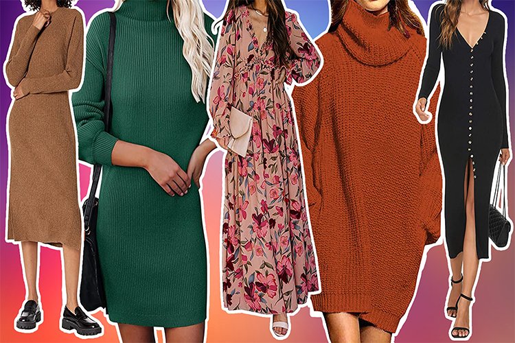 8 Sweater Dresses You Can Wear All Winter Long