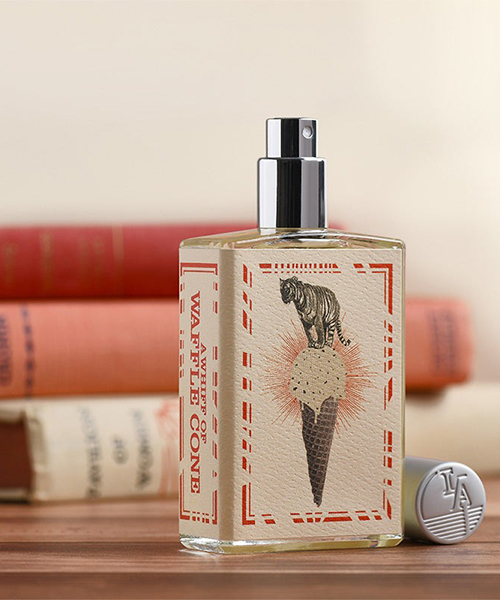 A hint of a waffle cone