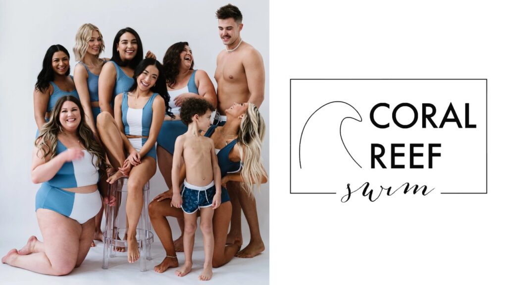 coral reef swim image