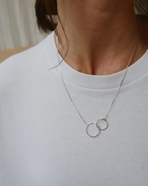 Lines and Current Elska’ Infinity Necklace