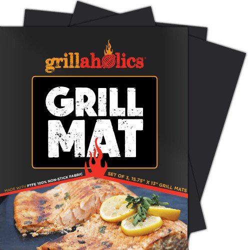 Pimp My Grill Non-Stick BBQ Grill Mats_