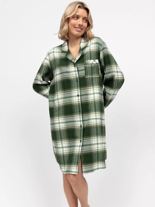 Sophie Brushed Check Nightshirt